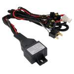 Lampada frontale impermeabile Super Vision DC12V 35W H4-3 HID allo xeno a fascio singolo con un cavo, temperatura colore: 6000K, confezione da 2, H4
