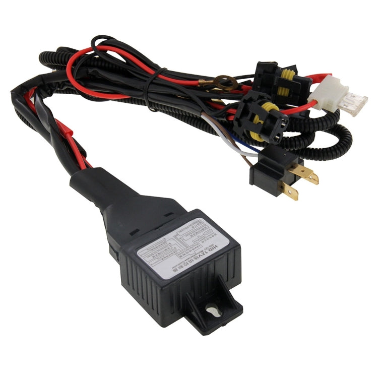 Lampada frontale impermeabile Super Vision DC12V 35W H4-3 HID allo xeno a fascio singolo con un cavo, temperatura colore: 6000K, confezione da 2, H4