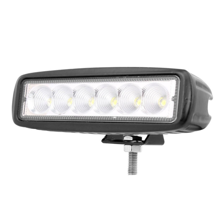 Lampada da lavoro per auto 18W 1440LM Epistar 6 LED Lampada da barra impermeabile IP67, DC 10-30V, DC 10-30V, 1440LM