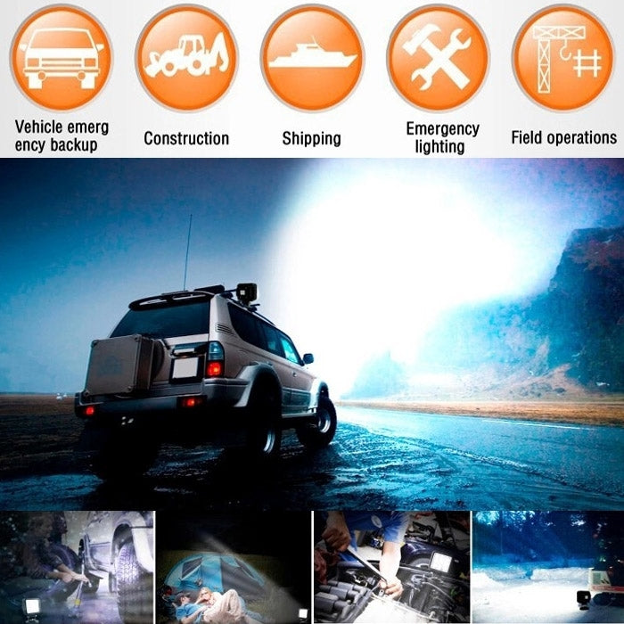 Lampada da lavoro per auto 18W 1440LM Epistar 6 LED Lampada da barra impermeabile IP67, DC 10-30V, DC 10-30V, 1440LM