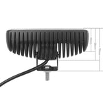 Lampada da lavoro per auto 18W 1440LM Epistar 6 LED Lampada da barra impermeabile IP67, DC 10-30V, DC 10-30V, 1440LM