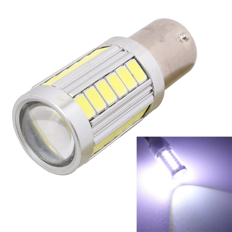 2 PZ 1156 16,5 W 990LM 6500 K Luce bianca 5630 SMD 33 LED Lampadina freno/sterzo per auto, DC12V, 1156