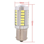 2 PZ 1156 16,5 W 990LM 6500 K Luce bianca 5630 SMD 33 LED Lampadina freno/sterzo per auto, DC12V, 1156