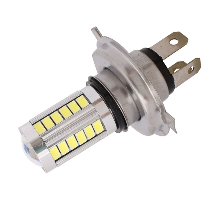 2 PZ H4 16,5W 990LM 6500K Luce bianca 5630 SMD 33 LED Lampadina freno/sterzo per auto, DC12V, H4