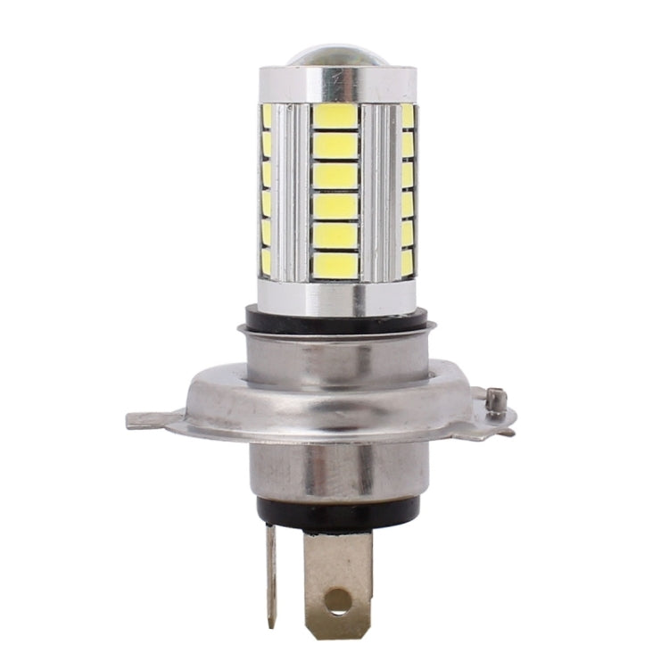 2 PZ H4 16,5W 990LM 6500K Luce bianca 5630 SMD 33 LED Lampadina freno/sterzo per auto, DC12V, H4