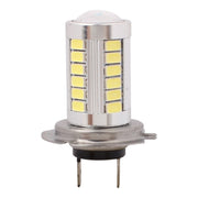 2 PZ H7 16,5 W 990LM 6500 K Luce bianca 5630 SMD 33 LED Lampadina freno/sterzo per auto, DC12V, H7