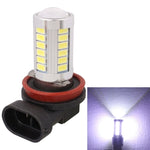 2 PZ H8/H11 16,5W 990LM 6500K Luce bianca 5630 SMD 33 LED Lampadina fendinebbia per auto, DC12V, H8/H11