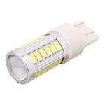 2 PZ T20/7443 16.5W 990LM 6500K Luce bianca 5630 SMD Doppio filo 33 LED Lampadina freno/sterzo per auto, DC12V, T20