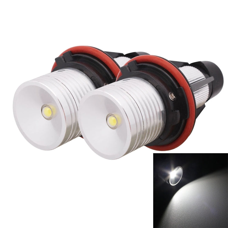 MZ E39 3W 240LM LED super luminoso Angel Eyes Luce di posizione diurna bianca per BMW E39, DC 8-30V, 1 paio, MZ E39