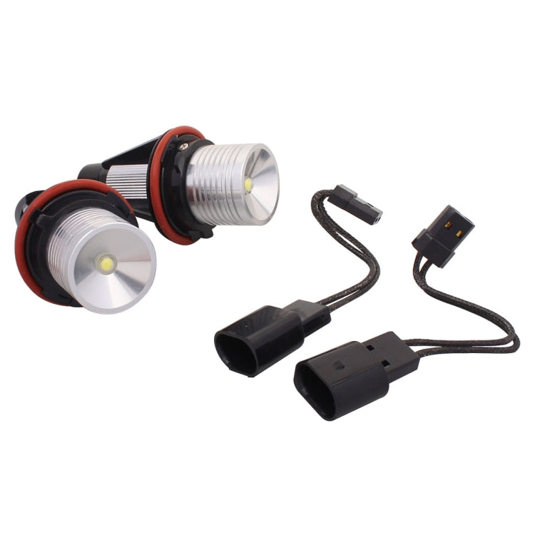 MZ E39 3W 240LM LED super luminoso Angel Eyes Luce di posizione diurna bianca per BMW E39, DC 8-30V, 1 paio, MZ E39