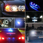 MZ E39 3W 240LM LED super luminoso Angel Eyes Luce di posizione diurna bianca per BMW E39, DC 8-30V, 1 paio, MZ E39