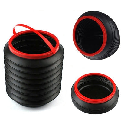 Contenitore pieghevole Magic per auto da 4 litri, dimensioni da piegato: 18 x 18 x 6,5 cm, Size: 18 x 18 x 6.5cm