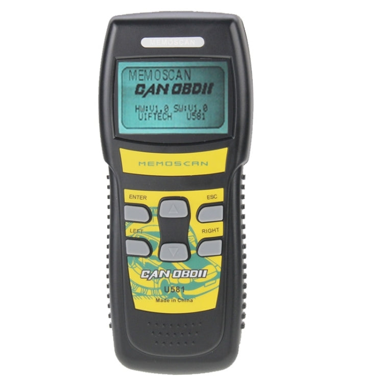 U581 Lettore di codici bus per scanner OBDII / EOBDII per dati in tempo reale, U581