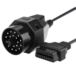 Cavo adattatore connettore diagnostico OBDII da 20 pin a 16 pin per BMW, 20 Pin to 16 Pin for Porsche