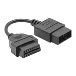 Cavo diagnostico OBDII da 9 pin a 16 pin per Subaru, 9 Pin to 16 Pin