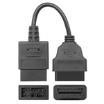 Cavo diagnostico OBDII da 9 pin a 16 pin per Subaru, 9 Pin to 16 Pin