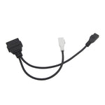 Cavo diagnostico OBDII da 2 x 2 pin a 16 pin per Audi, 2 x 2 Pin to 16 Pin