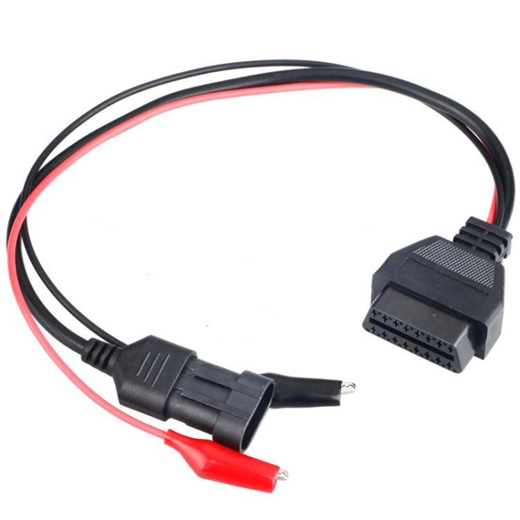 Cavo diagnostico OBDII da 3 x 3 pin a 16 pin per Fiat, 3 x 3 Pin to 16 Pin