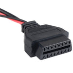 Cavo diagnostico OBDII da 3 x 3 pin a 16 pin per Fiat, 3 x 3 Pin to 16 Pin