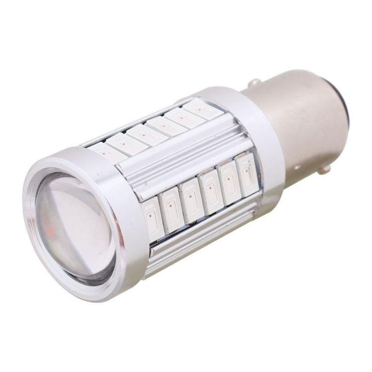 2PCS 1157/BAY15D 16.5W 1155LM 630-660nm 33 LED SMD 5630 Luce rossa Lampada luce freno auto Lampadina per veicoli, DC12V, 1157