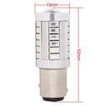 2PCS 1157/BAY15D 16.5W 1155LM 630-660nm 33 LED SMD 5630 Luce rossa Lampada luce freno auto Lampadina per veicoli, DC12V, 1157