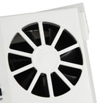 Radiatore del sistema di ventilazione del dispositivo di raffreddamento della ventola fredda per auto ad energia solare da 2 W, con display della temperatura, 2W Solar Powered Fan