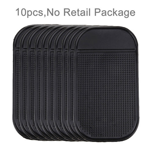 Tappetino antiscivolo per auto da 10 pezzi, super adesivo, per telefono/GPS/MP4/MP3
