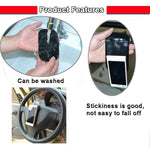 Tappetino antiscivolo per auto da 10 pezzi, super adesivo, per telefono/GPS/MP4/MP3