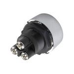Interruttore di accensione a spinta con luce blu per le corse sportive, DC 12V, DC 12V(Red)