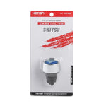 Interruttore di accensione a spinta con luce blu per le corse sportive, DC 12V, DC 12V(Red)