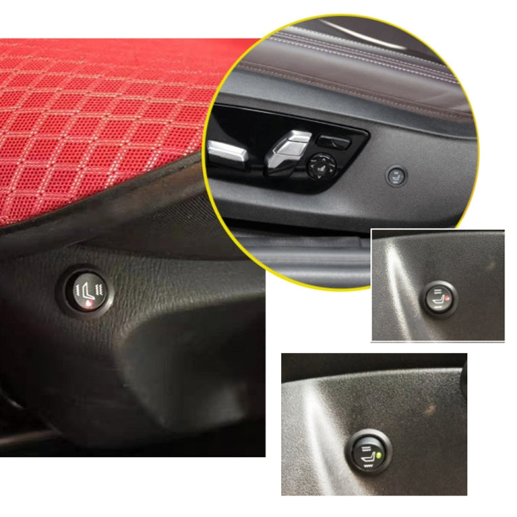 Interruttore di riscaldamento del cuscino del seggiolino auto da 10 pezzi, interruttore ON-OFF-ON, DC 12V/10A, Heating Switch