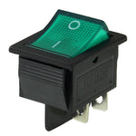Interruttore a bilanciere OFF-ON a luce rossa fai-da-te per lo sport da corsa, 520001H, 520003H