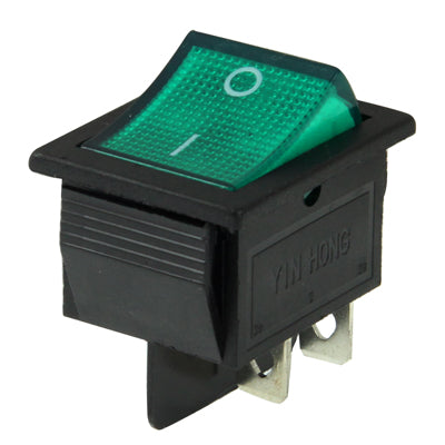 Interruttore a bilanciere OFF-ON a luce rossa fai-da-te per lo sport da corsa, 520001H, 520003H