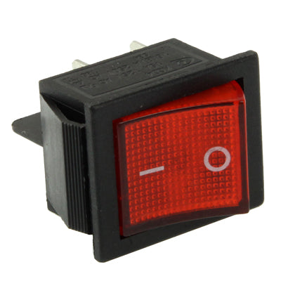 Interruttore a bilanciere OFF-ON a luce rossa fai-da-te per lo sport da corsa, 520001H, 520003H