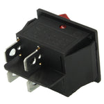 Interruttore a bilanciere OFF-ON a luce rossa fai-da-te per lo sport da corsa, 520001H, 520003H