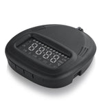 A1 2.0 pollici GPS per auto HUD Head Up Display Sistema di sicurezza montato sul veicolo, supporto velocità e tempo reale, altitudine e allarme di velocità eccessiva, bussola, MPH e sonno automatico, KM e segnale satellitare, A1