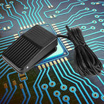 Interruttore a pedale momentaneo 250V 10A con cavo 1m