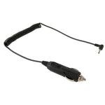 Caricatore per auto con cavo a spirale e spina adattatore di alimentazione da 2A 3,5 mm, lunghezza: 40-140 cm, 3.5mm Right Angle