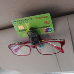 SHUNWEI Clip per occhiali da sole multifunzionale per auto / Clip per biglietti da visita in carta