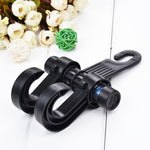 KANEED 2 PZ Auto Veicolo Multifunzionale Poggiatesta del Sedile Borsa Gancio Gancio Supporto Poggiatesta del Sedile Gancio Appeso Supporto Doppi Ganci, Car Double Hooks, UK Stock Double Hooks, US Stock Double Hooks