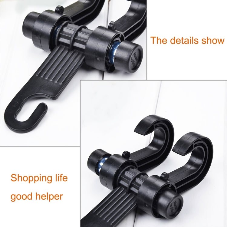 KANEED 2 PZ Auto Veicolo Multifunzionale Poggiatesta del Sedile Borsa Gancio Gancio Supporto Poggiatesta del Sedile Gancio Appeso Supporto Doppi Ganci, Car Double Hooks, UK Stock Double Hooks, US Stock Double Hooks