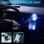 Portasigarette portatile per posacenere per automobile con luce a LED a 7 colori, dimensioni: 66 x 99 mm, 7 Color  LED Light
