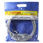 Corda da traino in acciaio, diametro: 8 mm, lunghezza: 3,5 m, 3T 3.5mx8mm