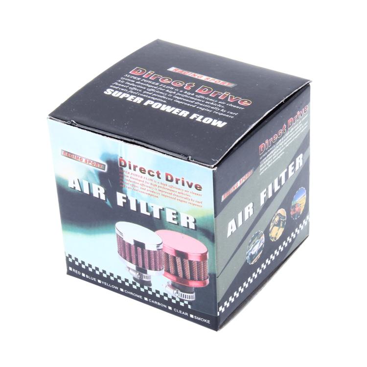 Filtro dell'aria universale stile testa a fungo MZ da 50 mm per auto, HKS 5cm (Black), MZ 5cm(Blue), MZ 5cm(Red), MZ 5cm(Silver)