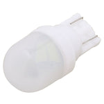 10 PZ T10 1W 80LM Ceramica 2 LED SMD 5630 Lampada per luci di ingombro per auto, DC 12V, 2 LED SMD 5630, 5630-2smd, T10+1W 80LM/Yellow Light