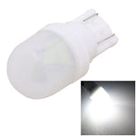 10 PZ T10 1W 80LM Ceramica 2 LED SMD 5630 Lampada per luci di ingombro per auto, DC 12V, 2 LED SMD 5630, 5630-2smd, T10+1W 80LM/Yellow Light
