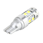 Lampada per luci di ingombro per auto T10 50W 2500LM 10-XT-E LED a luce bianca 6500K, DC 12-24V, 50W XT-E