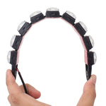 2 luci di marcia diurna per auto a LED a serpente flessibile 4,5W 9 LED SMD 5050, DC 12V, 4.5W