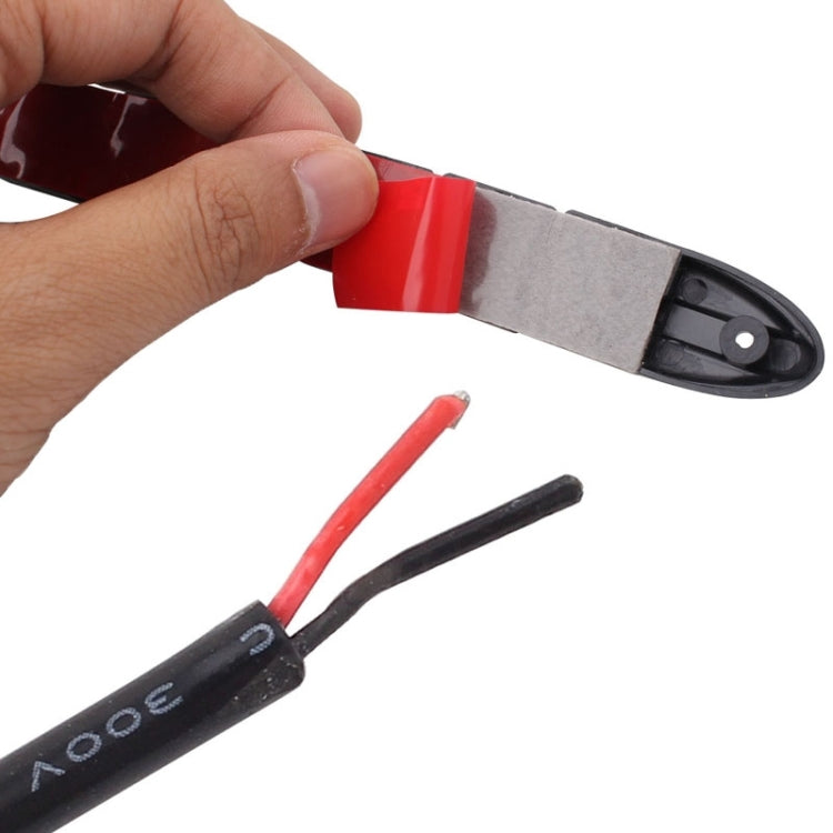 2 luci di marcia diurna per auto a LED a serpente flessibile 4,5W 9 LED SMD 5050, DC 12V, 4.5W
