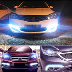 2 luci di marcia diurna per auto a LED a serpente flessibile 4,5W 9 LED SMD 5050, DC 12V, 4.5W